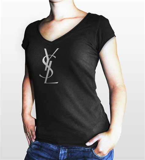 t shirt yves saint laurent donna|ysl t-shirts for women.